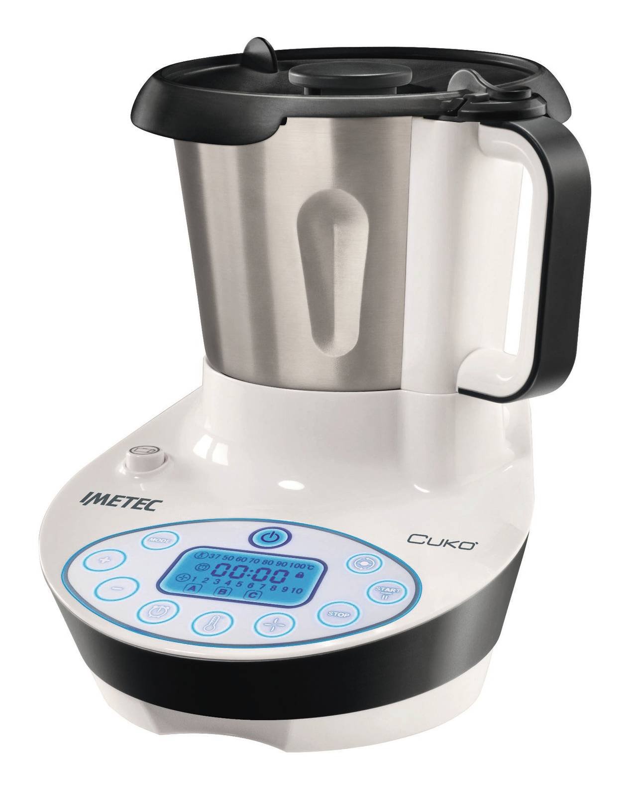 bilancia integrata 31 funzioni Robot da cucina multifunzione da 3,5 litri con ricettario incluso 1500 W senza BPA nero acciaio inossidabile Taurus Foodie 